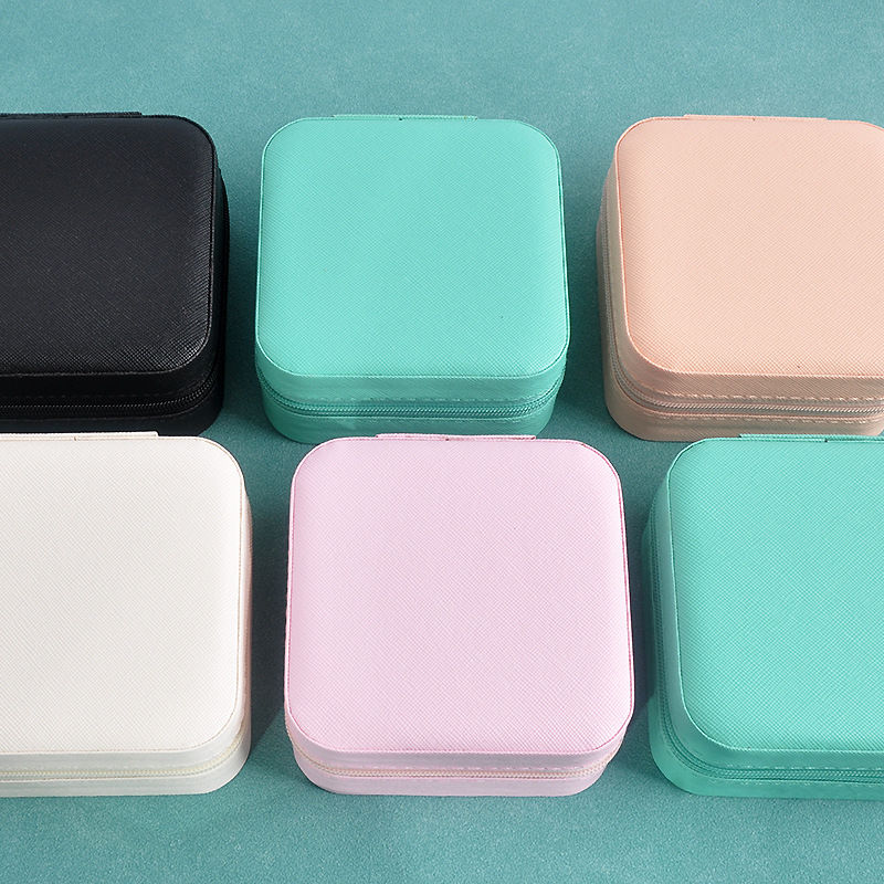 Prenosná šperkovnica so zapínaním na zips, kompozitný materiál, Zhuo Pack