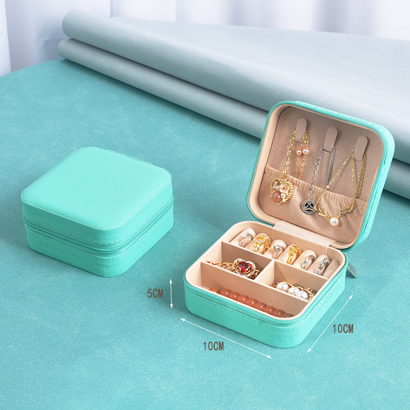 Prenosná šperkovnica so zapínaním na zips, kompozitný materiál, Zhuo Pack