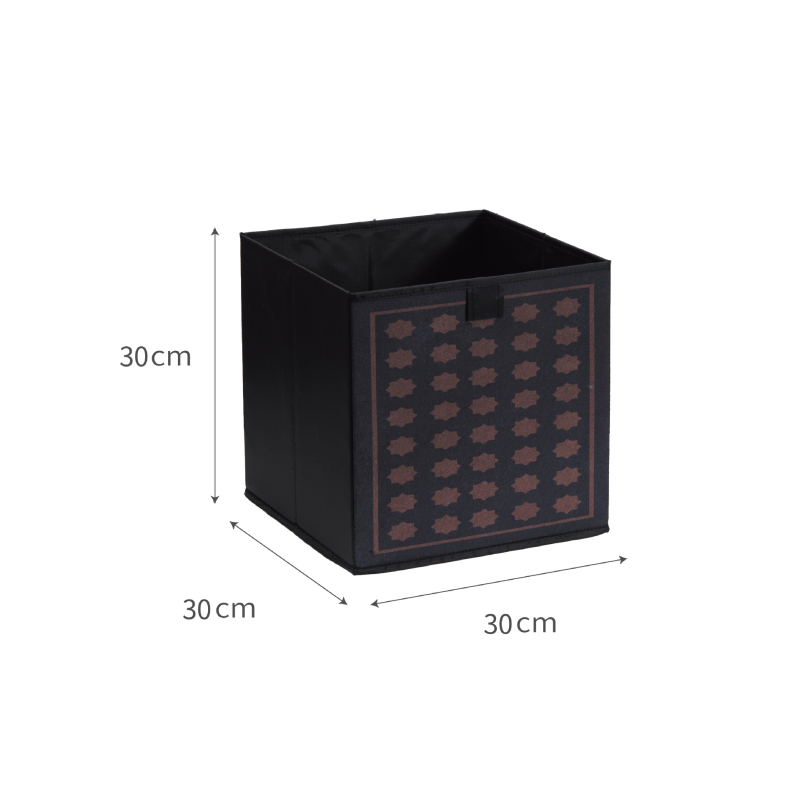 Skladacia úložná krabica z Oxfordovej látky, 27 L, s vekom, nový čínsky štýl