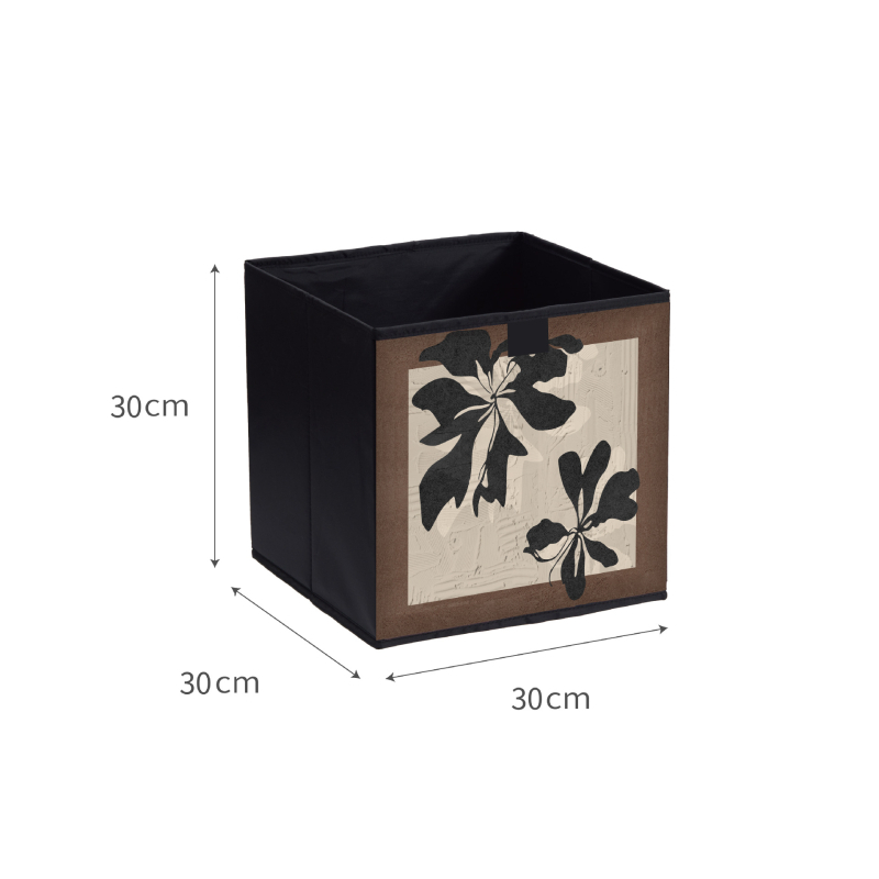 Skladacia úložná krabica z Oxfordovej látky, 27 L, s vekom, nový čínsky štýl