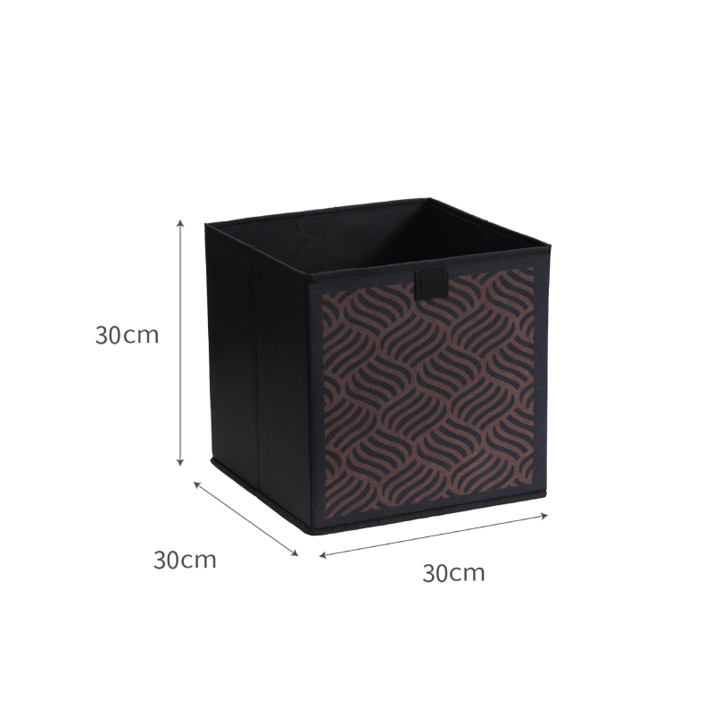 Skladacia úložná krabica z Oxfordovej látky, 27 L, s vekom, nový čínsky štýl