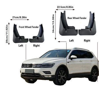 Blatnik za kotač VW Tiguan L 2017–2020 — Wanlida, PP mekan plast, prilagođena ugradnja