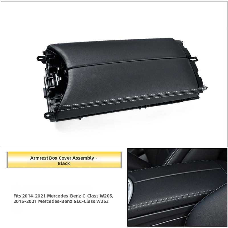 Mercedes‑Benz C klases un GLC centrālais atbalsta kāts vāciņš – Shangdi, saderīgs ar W205/W253, piemērojami modeļi: C 14–21; C 14–22; GLC 15–21, svars 0,9 kg, materiāls: Cits