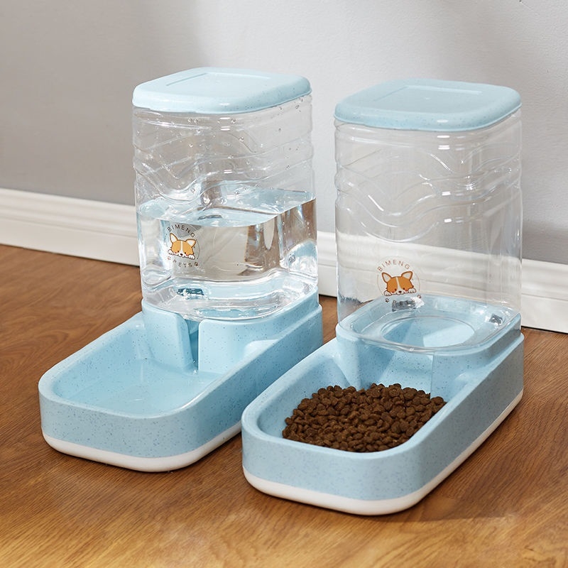 11L Automatický krmovač a zásobník vody pre psy a mačky, Neodnímateľný dizajn, Bez aplikácie