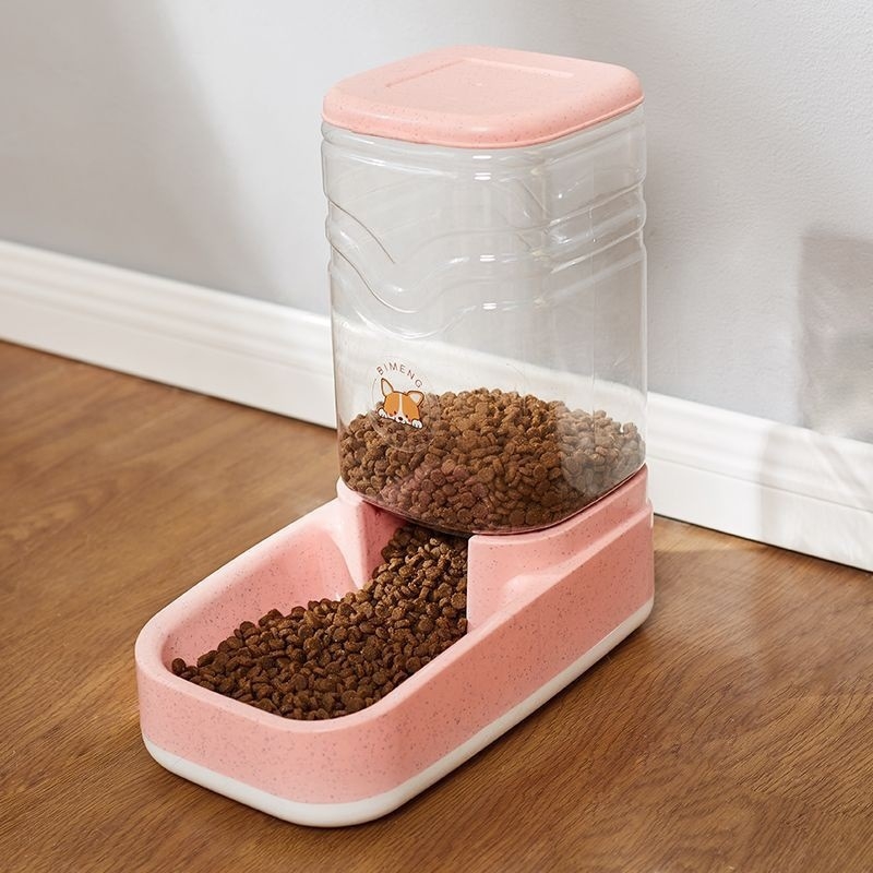 11L Automatický krmovač a zásobník vody pre psy a mačky, Neodnímateľný dizajn, Bez aplikácie