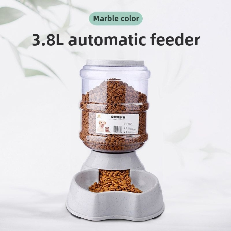 11L Automatický krmovač a zásobník vody pre psy a mačky, Neodnímateľný dizajn, Bez aplikácie