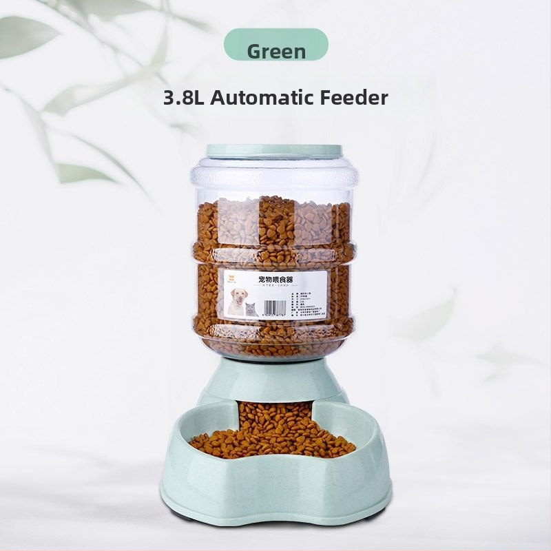 11L Automatický krmovač a zásobník vody pre psy a mačky, Neodnímateľný dizajn, Bez aplikácie