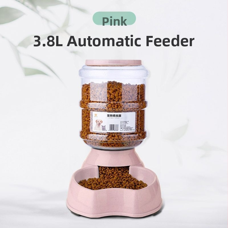 11L Automatický krmovač a zásobník vody pre psy a mačky, Neodnímateľný dizajn, Bez aplikácie