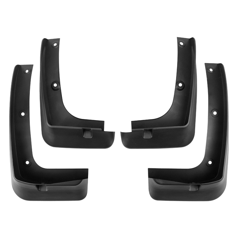 Aiwollde Blatníky na blato pre Hyundai Santa Fe 2013-2018 – Špeciálny model, PP mäkký plast, Pre vozidlo špecifické