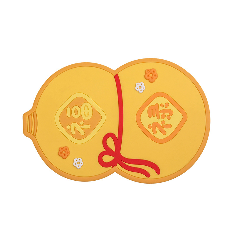 Quanyue PVC protuklizna auto prostirka za središnju konzolu s karikaturnim ukrasom