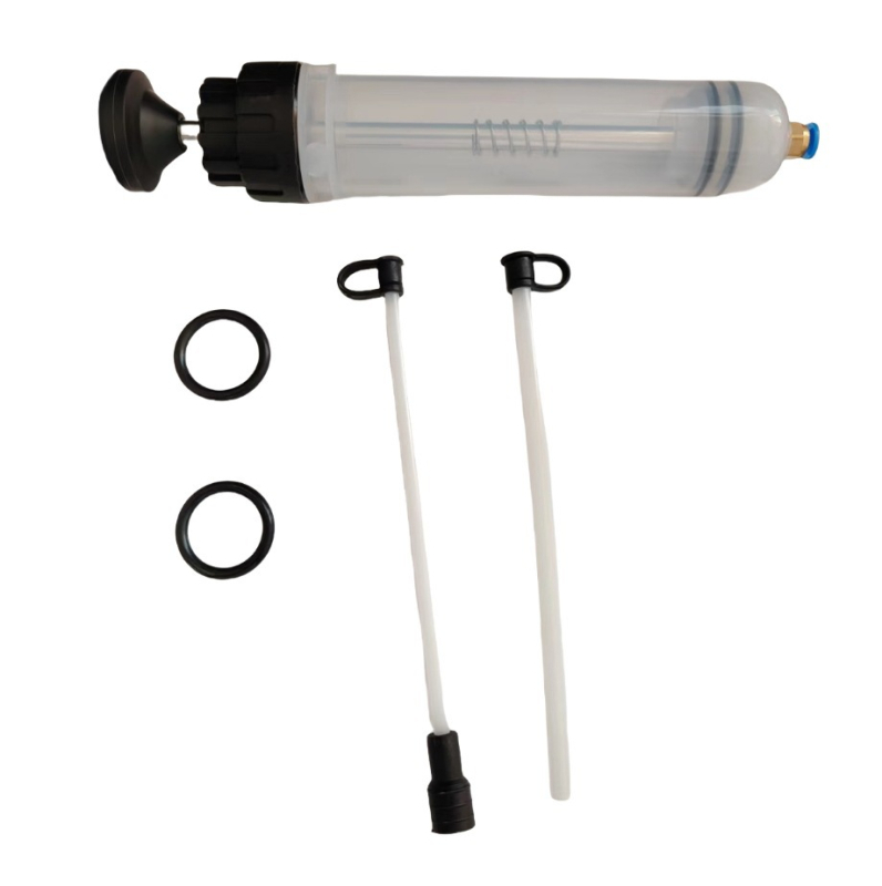 Automobilový dvojúčelový vákuový extraktor oleja, veľký striekačkový typ nástroja na výmenu oleja, kovová konštrukcia