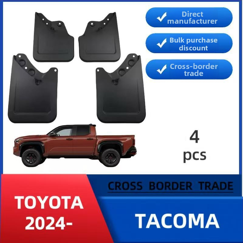 Blatník na koleso pre Toyota Tacoma 2024 – plast, značka ShengDeTai, prispôsobiteľné spracovanie