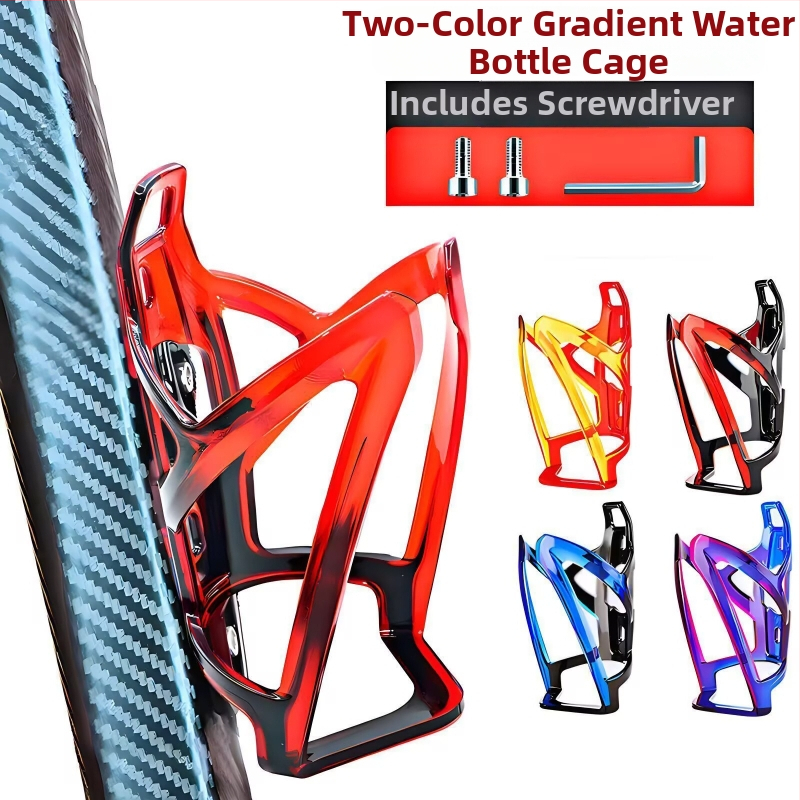 Držiak na fľašu vody pre detské horské bicykle a elektrické bicykle, z polykarbonátu, nastaviteľný, montáž bez vŕtania