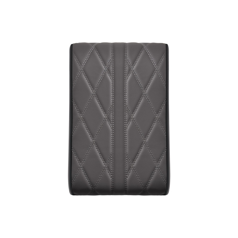 Ādas automobiļa rokasbalsta spilvens ar atmiņas putām, pacēlājs, universāla saderība, pielāgota apstrāde