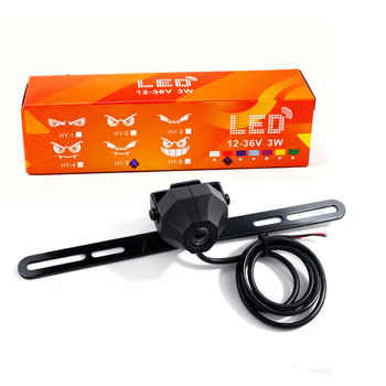 Projektor svetla na číslo motocyklu (Model JTY-200; ABS; 12V; 3W)