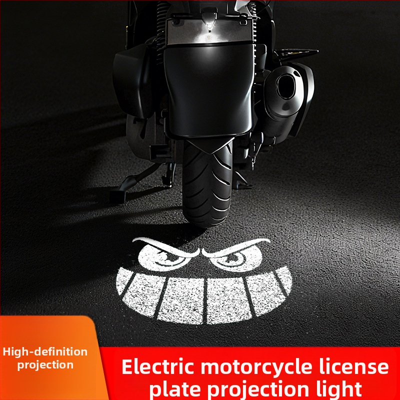 Projektor svetla na číslo motocyklu (Model JTY-200; ABS; 12V; 3W)