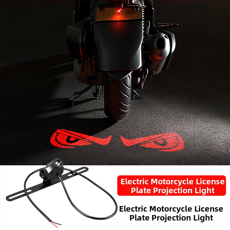 Projektor svetla na číslo motocyklu (Model JTY-200; ABS; 12V; 3W)