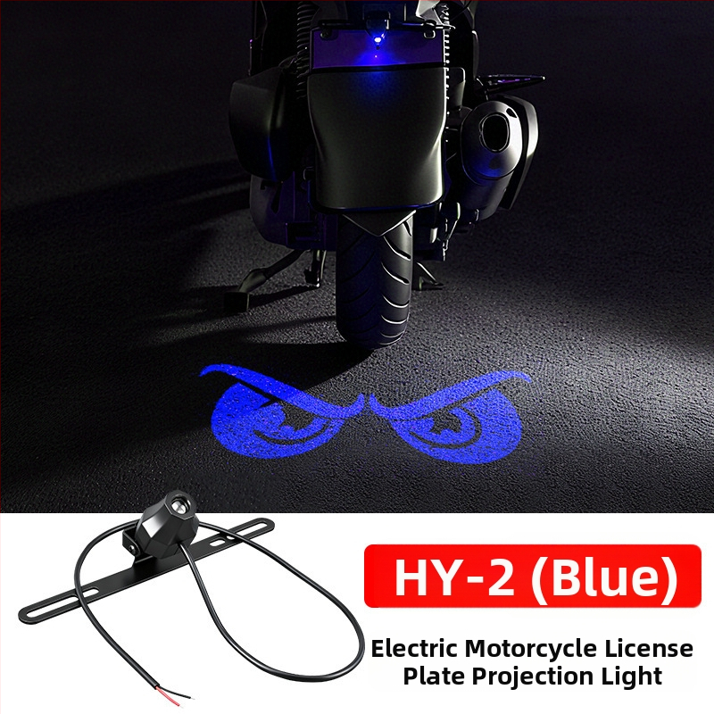 Projektor svetla na číslo motocyklu (Model JTY-200; ABS; 12V; 3W)