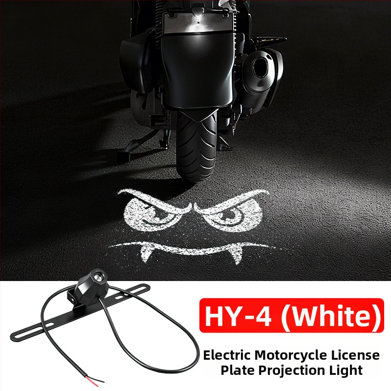 Projektor svetla na číslo motocyklu (Model JTY-200; ABS; 12V; 3W)