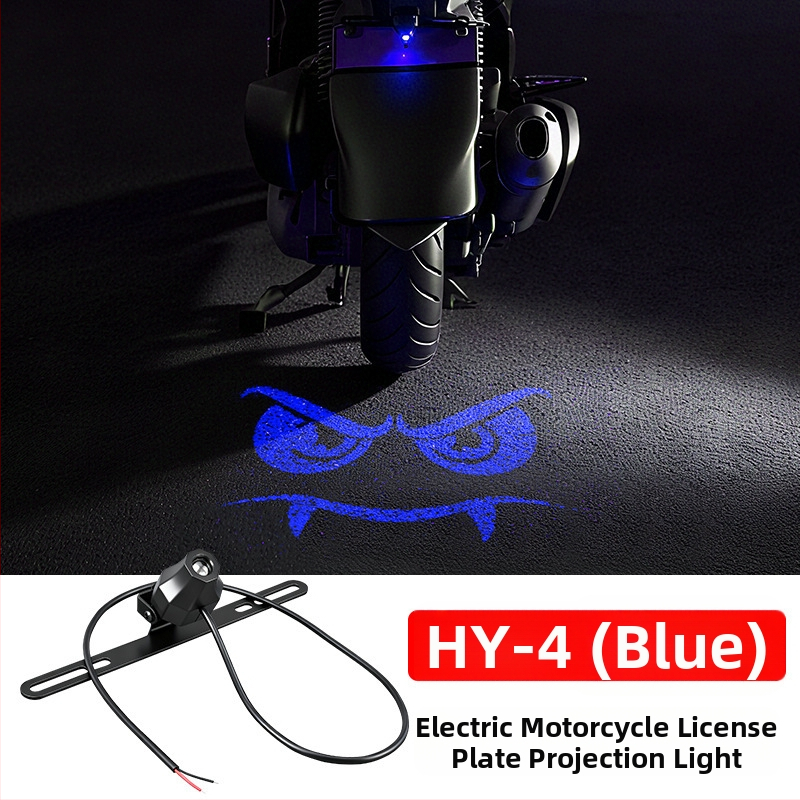 Projektor svetla na číslo motocyklu (Model JTY-200; ABS; 12V; 3W)