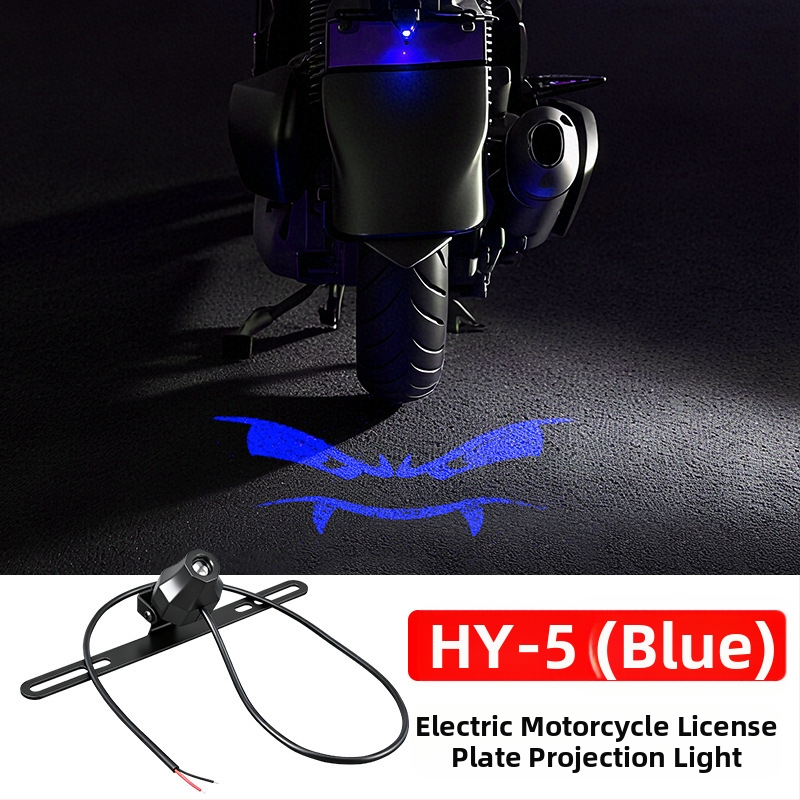 Projektor svetla na číslo motocyklu (Model JTY-200; ABS; 12V; 3W)