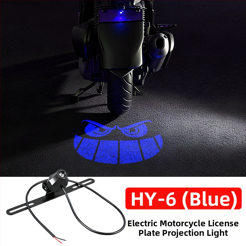 Projektor svetla na číslo motocyklu (Model JTY-200; ABS; 12V; 3W)