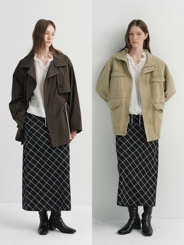 Košeľa vo francúzskom štýle s voľným strihom a viazaním v páse, dlhé rukávy, polyester, golier s dreveným prvkom, každodenný štýl