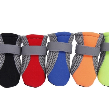 Topánky pre psy - Akrylové vlákno, protišmykové, Voľnočasový štýl, Univerzálne použitie, Pretty Pet
