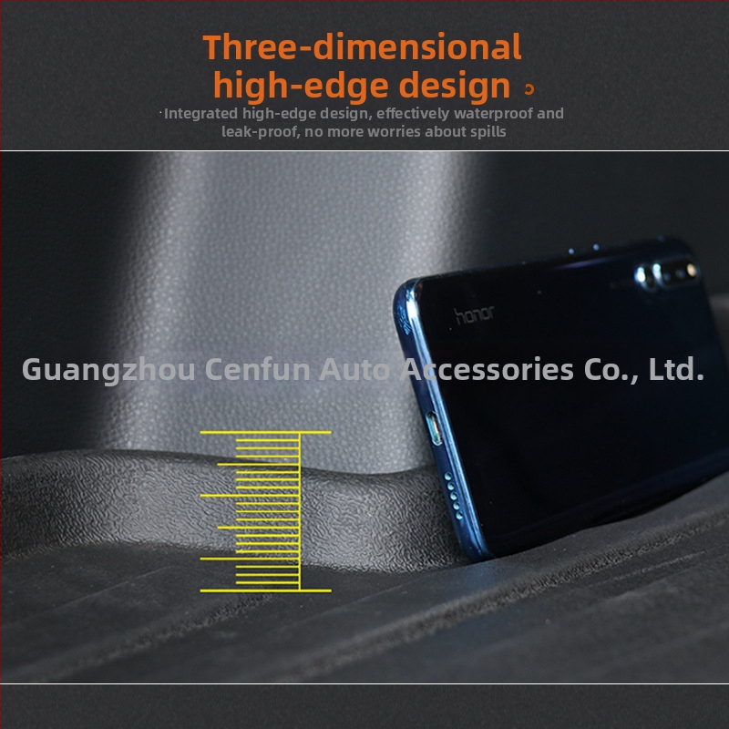 Bagāžas nodalījuma paklājs Audi A3 A4L A5 A6 A7 A8 Q2L Q3 Q5 Q7 Q8 S4 — gumija, zīmols CENFUN