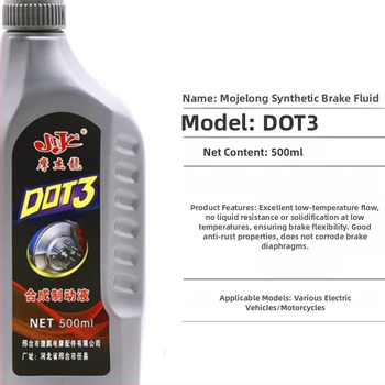 Brzdová kvapalina pre kotúčové brzdy - Mogelon, Model: Brake fluid, Kompatibilné s univerzálnou pumpou kotúčových bŕzd