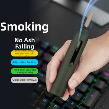 Auto cigaretový set s jedným tlačidlom na zhasnutie, bez popola, model XC-YHG13, XCLPF, materiál: živica, vnútro auta, 60 g