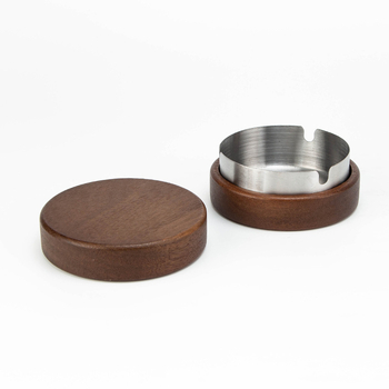 Popelník z bukového dreva v čínskom štýle, Wood Art Hall – ideálny ako firemné darčeky.