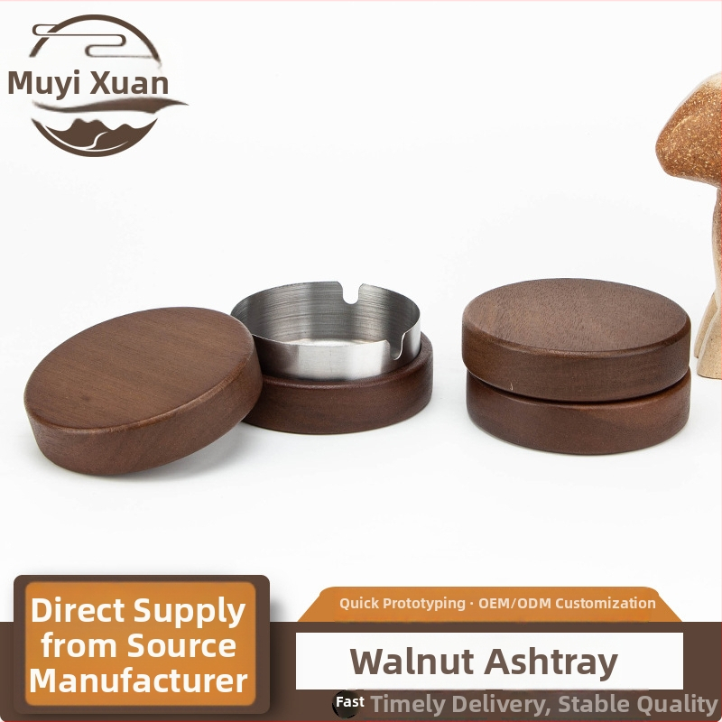 Popelník z bukového dreva v čínskom štýle, Wood Art Hall – ideálny ako firemné darčeky.