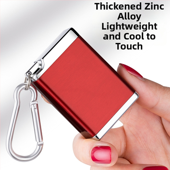 Prenosný popolník do auta zo zinkovej zliatiny s visiacim zapínaním - veľká kapacita, potlač loga, prispôsobenie