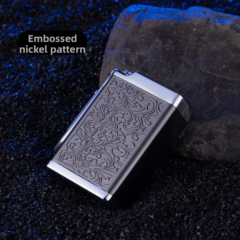 Prenosný popolník do auta zo zinkovej zliatiny s visiacim zapínaním - veľká kapacita, potlač loga, prispôsobenie