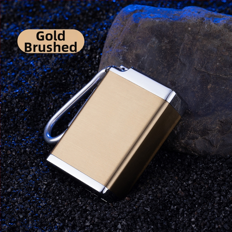 Prenosný popolník do auta zo zinkovej zliatiny s visiacim zapínaním - veľká kapacita, potlač loga, prispôsobenie