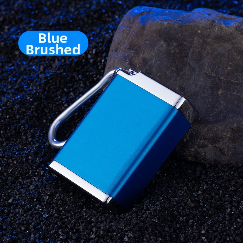 Prenosný popolník do auta zo zinkovej zliatiny s visiacim zapínaním - veľká kapacita, potlač loga, prispôsobenie