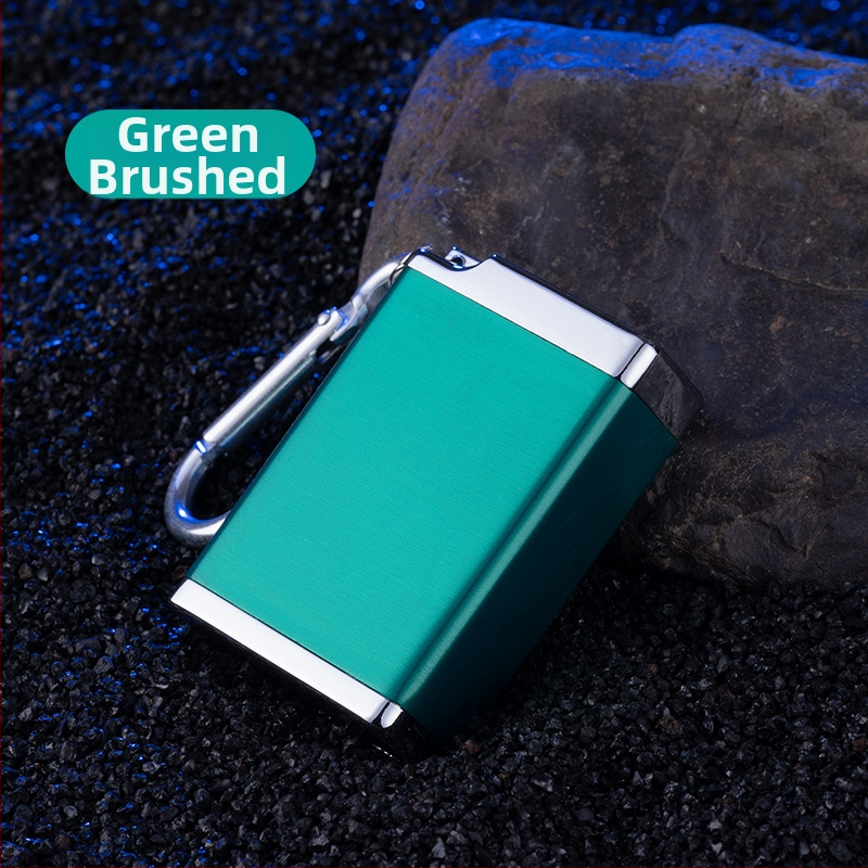 Prenosný popolník do auta zo zinkovej zliatiny s visiacim zapínaním - veľká kapacita, potlač loga, prispôsobenie