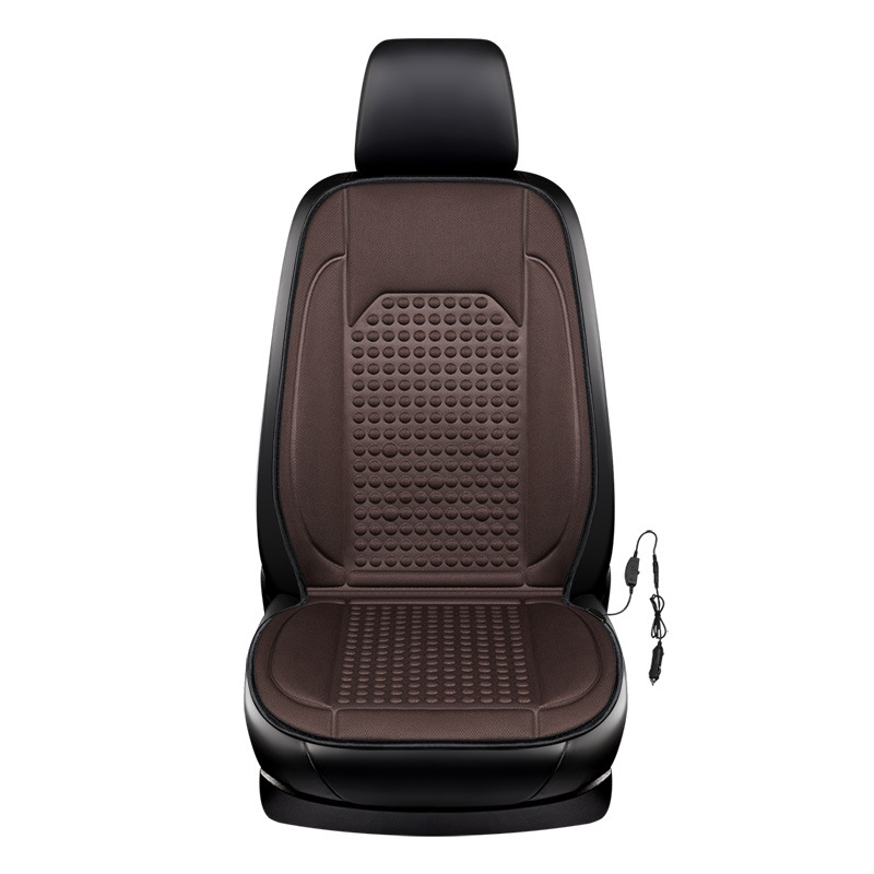 Θερμαινόμενη επένδυση καθίσματος αυτοκινήτου, 12V, γρήγορη θέρμανση, γέμισμα από μεταξωτό βαμβάκι, διαπνέον ύφασμα με μοτίβο αστεριών, κατάλληλη για τον χειμώνα