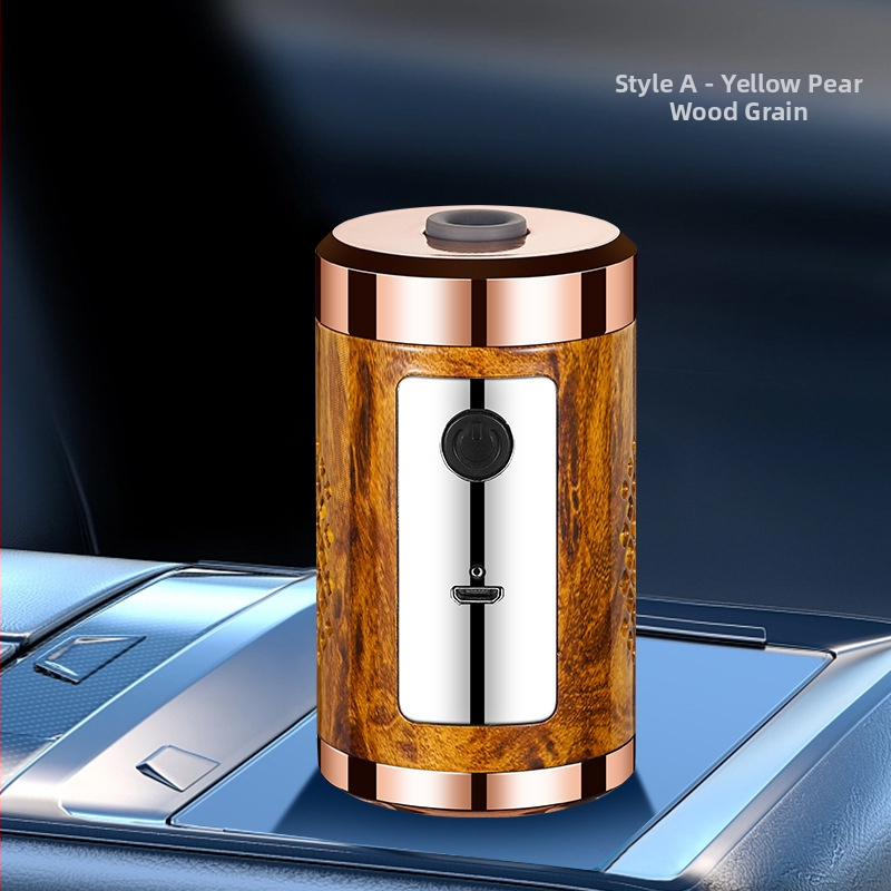 Auto popolník vo forme stromového kmeňa – prenášateľný z červeného dreva, proti rozptylu popola, dekoratívny a na uskladnenie