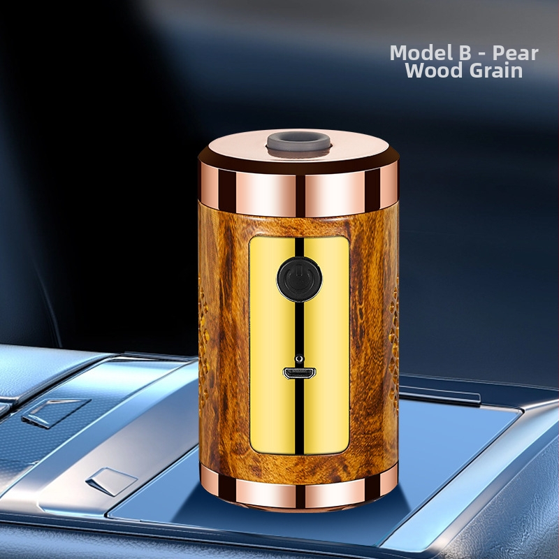 Auto popolník vo forme stromového kmeňa – prenášateľný z červeného dreva, proti rozptylu popola, dekoratívny a na uskladnenie