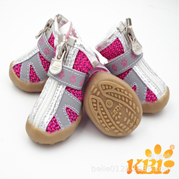 KBL reflexné topánky pre psy, svetlé, protišmykové, dýchajúce sieťovinové, odolné