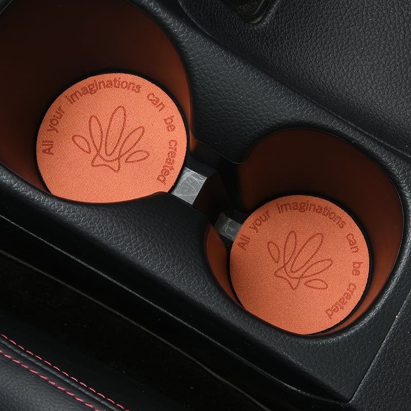 Automobilová podložka pod pohár – PU materiál, model TZ-1001, protišmyková, proti nárazom, univerzálny typ