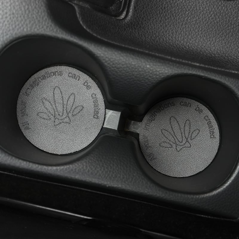 Automobilová podložka pod pohár – PU materiál, model TZ-1001, protišmyková, proti nárazom, univerzálny typ