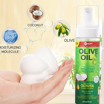 Mousse na styling parochne s olivovým olejom ORS, 207 ml, pre objem, suchá pena