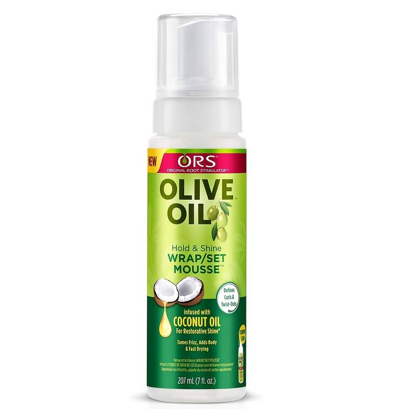 Mousse na styling parochne s olivovým olejom ORS, 207 ml, pre objem, suchá pena