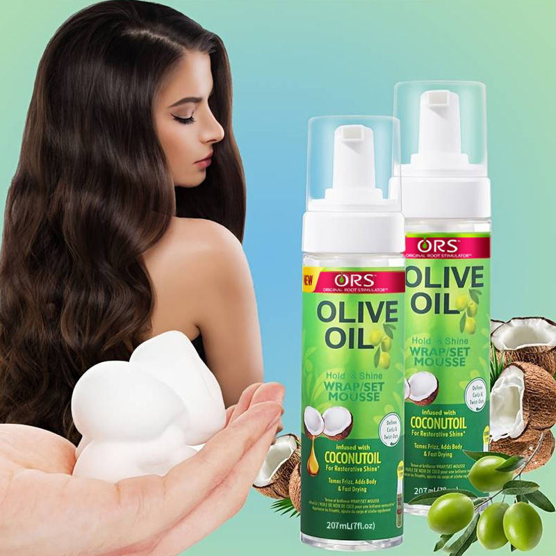 Mousse na styling parochne s olivovým olejom ORS, 207 ml, pre objem, suchá pena