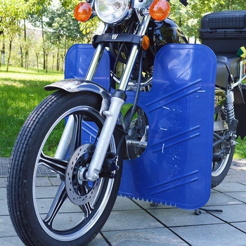 Motocyklové čelné sklo; Materiál: Polypropylén (PP); Funkcie: Nepremokavé, Teplé; Značka: Reliable Factory