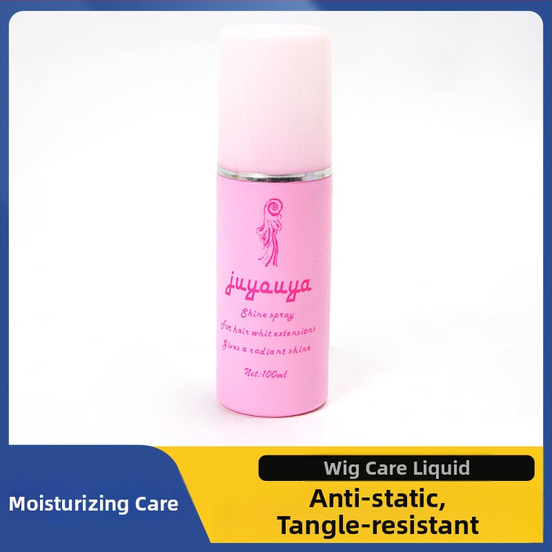 Ruyisi Perukų priežiūros tirpalas, 100 ml, kilmė Henan, anti-frizz, purškiamas minkštiklis