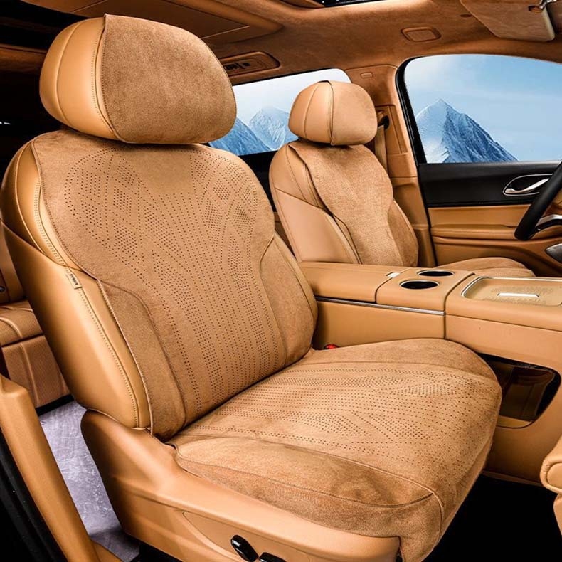 Podsedák do auta z faux kožušiny; prispôsobenie; špeciálny model vozidla; kód produktu: lantu; kvalita: Excellent